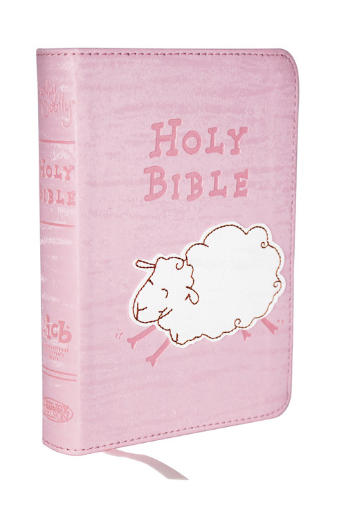 ICB, Really Woolly Holy Bible, Leathersoft, Pink (Children's Edition - Pink) by Thomas Nelson, 9781400312221