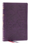 RSV Personal Size Bible with Cross References, Purple Leathersoft, (Sovereign Collection) by Thomas Nelson, 9781400337934