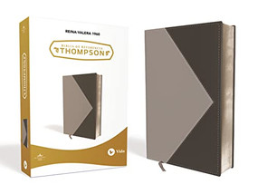 RVR60, Biblia de Referencia Thompson, Leathersoft, Dos tonos, Negro/Gris (Spanish Edition) by Charles Thompson, RVR 1960- Reina Valera 1960, Vida, 9780829768343
