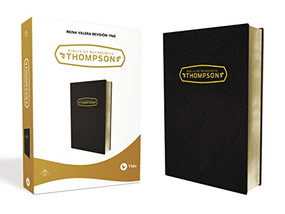 RVR60, Biblia de Referencia Thompson, Piel reciclada, Negro (Spanish Edition) by Charles Thompson, RVR 1960- Reina Valera 1960, Vida, 9780829769098