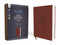 NASB, Super Giant Print Reference Bible (Font Size: 16.5-point), Leathersoft, Brown, Red Letter, 1995 Text, Comfort Print by Zondervan, 9780310455080
