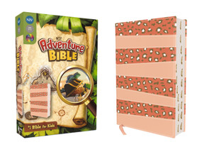 NIV, Adventure Bible, Leathersoft, Coral, Full Color, Thumb Indexed Tabs by Lawrence O. Richards, Zondervan, 9780310461890