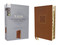 NASB, Personal Size Bible, Large Print, Leathersoft, Brown, Red Letter, 1995 Text, Thumb Indexed, Comfort Print, 9780310465973