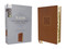 NASB, Personal Size Bible, Large Print, Leathersoft, Brown, Red Letter, 1995 Text, Thumb Indexed, Comfort Print, 9780310465973
