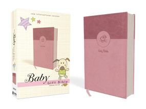 NIV, Baby Gift Bible, Holy Bible, Leathersoft, Pink, Red Letter, Comfort Print (Keepsake Edition) by Zondervan, 9780310764236