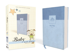NIV, Baby Gift Bible, Holy Bible, Leathersoft, Blue, Red Letter, Comfort Print (Keepsake Edition) by Zondervan, 9780310764267