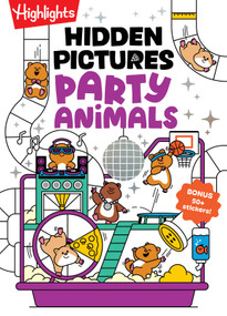 Party Animals Hidden Pictures by Highlights, 9781639625017