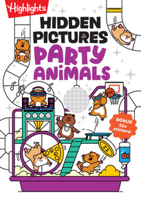 Party Animals Hidden Pictures by Highlights, 9781639625017