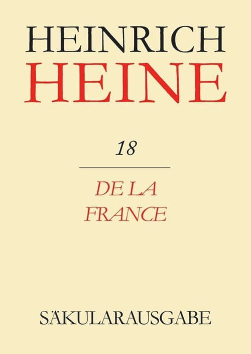 De la France (German Edition) by Mende Fritz, 9783050012636