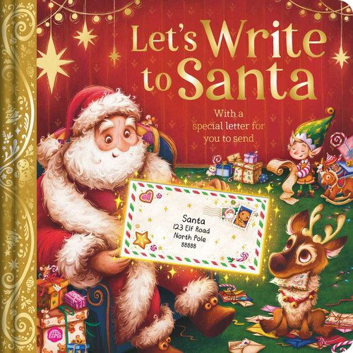 Let's Write to Santa (A magical Christmas story with your very own letter for Santa) by IglooBooks, Anna  Baratashvili, 9781805854159