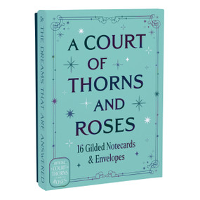 A Court of Thorns and Roses Official Gilded Notecards (16 Notecards & Envelopes) by Sarah J. Maas, 9781797249780