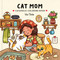 Cat Mom Coloring Book (Cataholic Coloring Book for Adults & Teens Featuring Cute and Mischievous Feline Design) by Vivi Tinta, 9798217037612