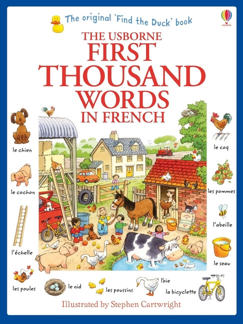 First Thousand Words in French by Heather Amery, Stephen Cartwright, 9781806463695