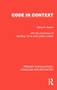 Code in Context by Diana S. Adlam, 9781041008057