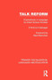 Talk Reform (Explorations in Language for Infant School Children) by D. M. Gahagan, G. A. Gahagan, 9781041008989