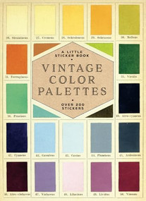 Vintage Color Palettes (A Little Sticker Book) by Skittledog, 9781837761388