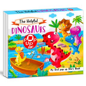 The Helpful Dinosaurs Pop-up Story Book by Mamta Garg, 9789376890309
