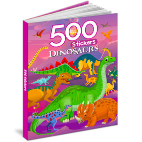 500 Dinosaur Stickers by Mamta Garg, 9789376890842