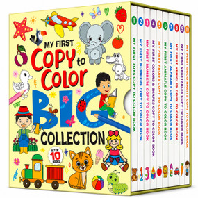 Copy to color Big Collection Set Of 10 Books by Mamta Garg, 9789376890880