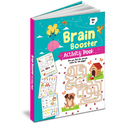 Brain Booster Activity Book 4 by Mamta Garg, 9789376893928