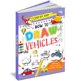 How To Draw Vehicles Book by Mamta Garg, 9789376895694