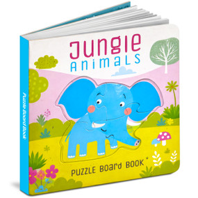 Jungle Animals Puzzle Board Book by Mamta Garg, 9789376896752