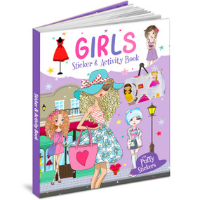 Girls Sticker & Activity Book - Puffy Stickers by Mamta Garg, 9789376896783