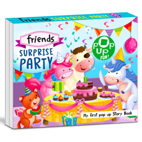 Friends Surprise Party Pop-up Story Book by Mamta Garg, 9789376897087