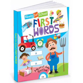 Ready for School First Word Slide Board Book by Mamta Garg, 9789376897728