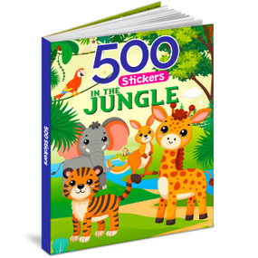 500 Jungle Stickers Book by Mamta Garg, 9789376899210