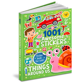 1001 Awesome Stickers Things Around us by Mamta Garg, 9789376899470