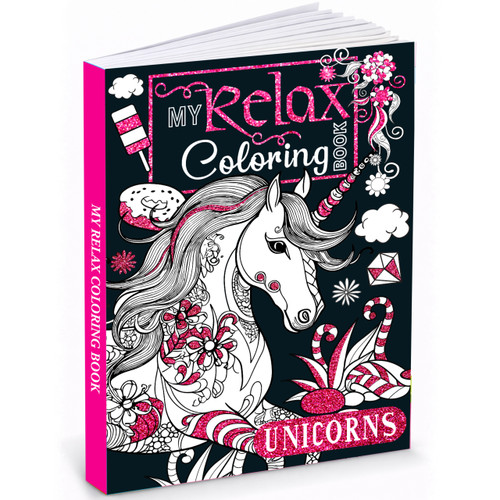 My Relax coloring Book Unicorns by Mamta Garg, 9789376899555