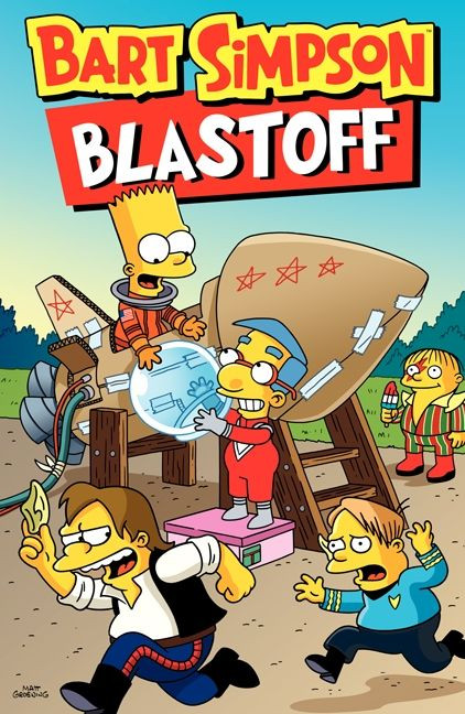 Bart Simpson Blastoff by Matt Groening, 9780062360618