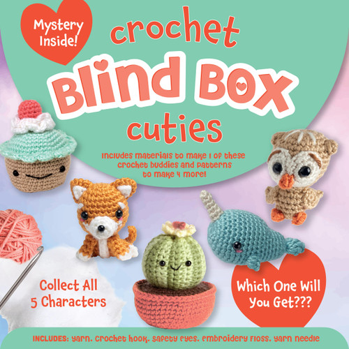 Crochet Blind Box Cuties (Includes Materials to Make 1 of These Crochet Buddies and Patterns to Make 4 More!) by Editors of Chartwell Books, 9798317903176