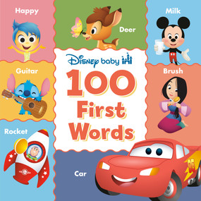 Disney Baby 100 First Words by RH Disney, Disney Storybook Art Team, 9780736449052