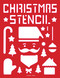 Stencil Book Christmas by Wonder House Books, 9789358563542