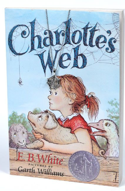 Charlotte's Web Book and Charm by E. B. White, Kate DiCamillo, Garth Williams, 9780060845940