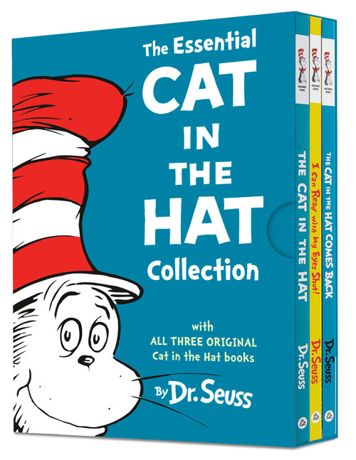 The Essential Cat in the Hat Collection (A 3-Book Boxed Set with The Cat in the Hat, I Can Read with My Eyes Shut and The Cat in the Hat Comes Back) by Dr. Seuss, 9798217237814