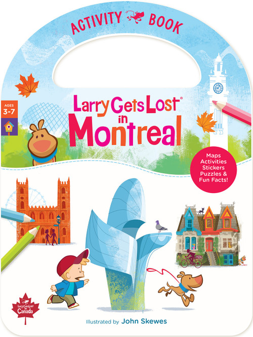 Larry Gets Lost in Montreal Activity Book by John Skewes, 9781068842016