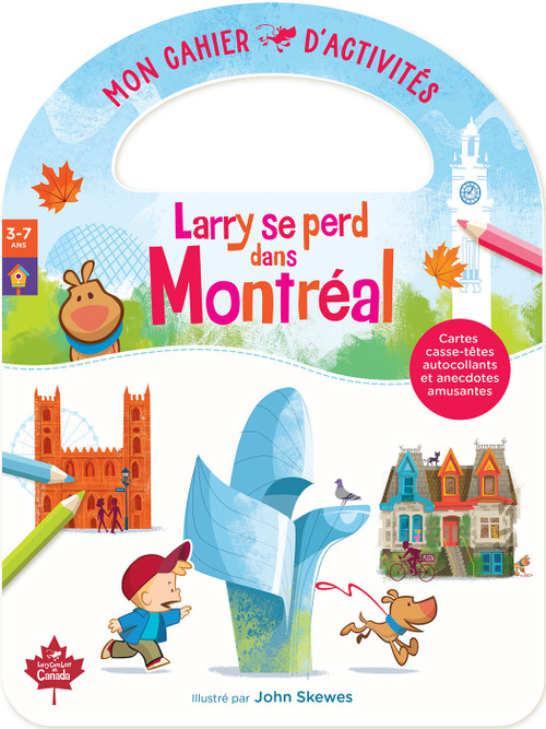 Larry se perd dans Montréal mon cahier d'activités (French Edition) by John Skewes, 9781068842023