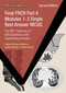 Final FRCR Part A Modules 1-3 Single Best Answer MCQs (The SRT Collection of 600 Questions with Explanatory Answers) by Emma Watura, Jordan Colman, 9781032763309
