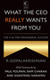 What the CEO Really Wants From You by R Gopalakrishnan, 9789351365211