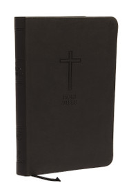 KJV Holy Bible: Value Compact Thinline, Black Leathersoft, Red Letter, Comfort Print: King James Version by Thomas Nelson, 9780718098032