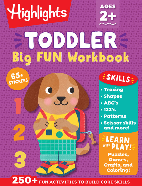 Toddler Big Fun Workbook by Highlights, 9781639626144