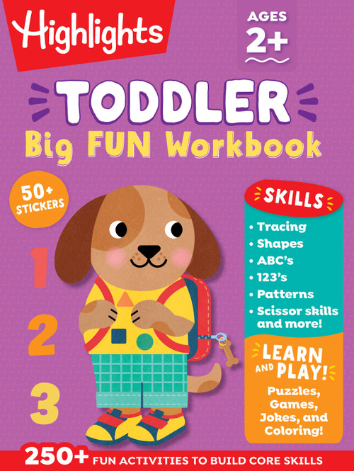Toddler Big Fun Workbook by Highlights, 9781639626144