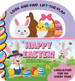 Happy Easter Look and Find Lift-the-Flap by LeeAnn Dominick, 9781834041643