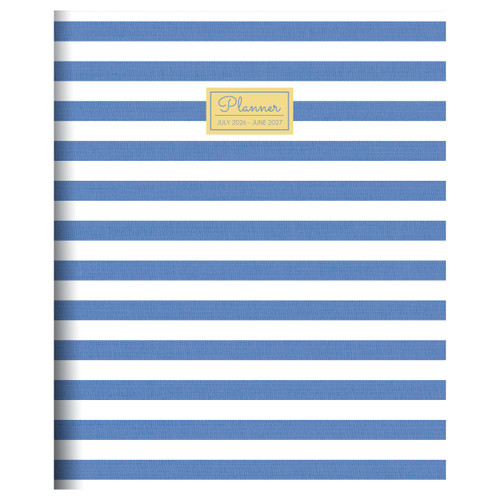 July 2026 - June 2027 Linen Lines Large Monthly Planner by TF Publishing, 9798889616863