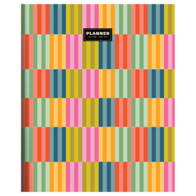 July 2026 - June 2027 Blocked Colors Large Monthly Planner by TF Publishing, 9798889617990
