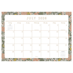 July 2026 - June 2027 Artisan Legacy Medium Desk Pad Monthly Blotter Calendar by TF Publishing, 9798889616986