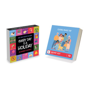 2027 Every Day's A Holiday Daily Desktop Calendar by TF Publishing, 9798889616610